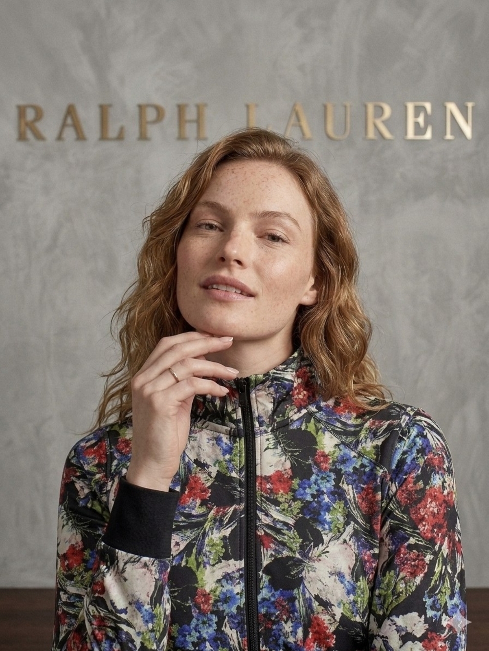 Ralph Lauren Women's Floral Zip-Up Jacket - Multicolor